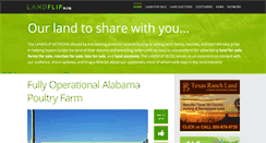 Desktop Screenshot of blog.landflip.com